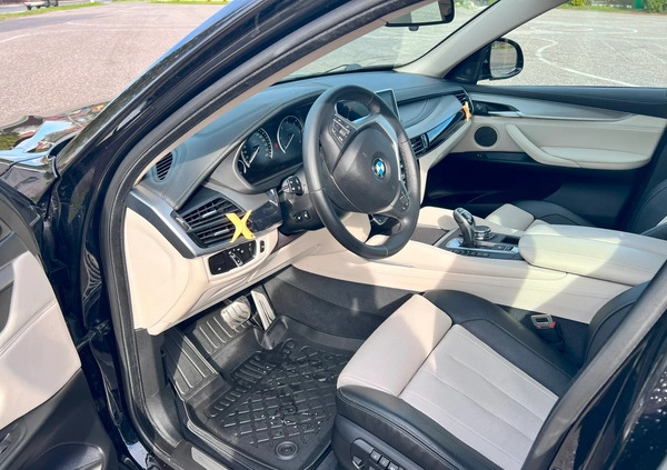 BMW X6 cena 140000 przebieg: 52000, rok produkcji 2016 z Pasłęk małe 79